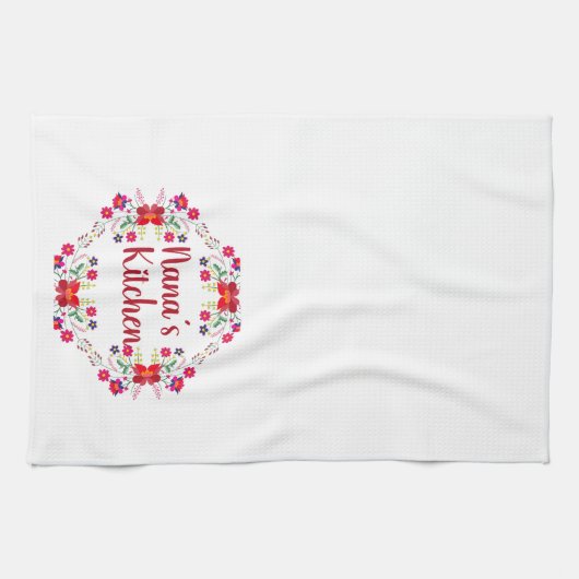Nana's Kitchen Floral Geschirrtuch (Horizontal)