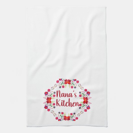 Nana's Kitchen Floral Geschirrtuch (Vertikal)