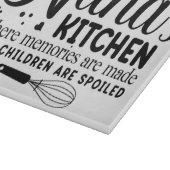 Nana's Kitchen Glass Cutting Board Schneidebrett (Ecke)