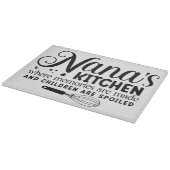 Nana's Kitchen Glass Cutting Board Schneidebrett (Ecke)
