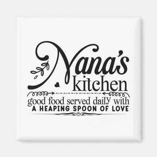 Nana's Kitchen Magnet (Vorne)