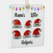 Nanas kleine Helfer Keramikornament (Rechts)