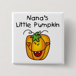 Nana's kleine Kürbis-T - Shirt und Geschenke Button