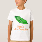 Nanas kleine süße Erbse T-Shirt (Vorderseite)