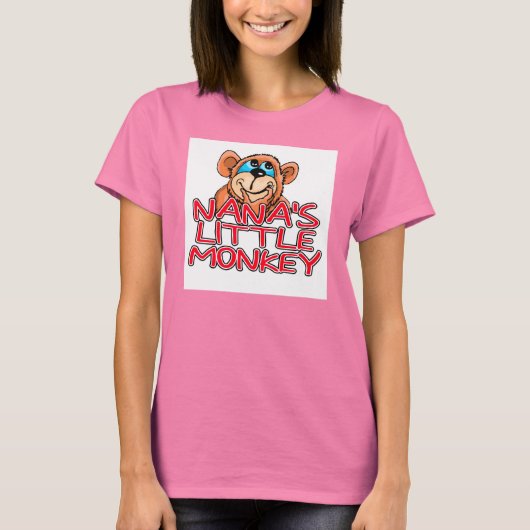 Nanas kleiner Affe T-Shirt (Vorderseite)