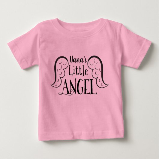 Nana's Kleiner Engel Baby T-shirt (Vorderseite)