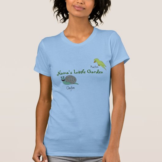 Nanas kleiner Garten T-Shirt (Vorderseite)