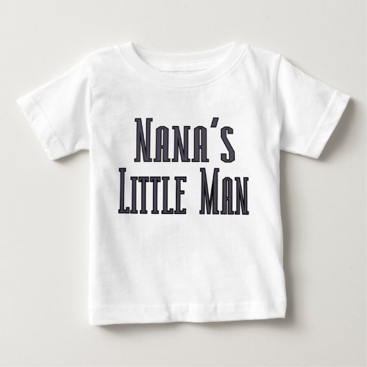 Nanas kleiner Mann Baby T-shirt (Vorderseite)