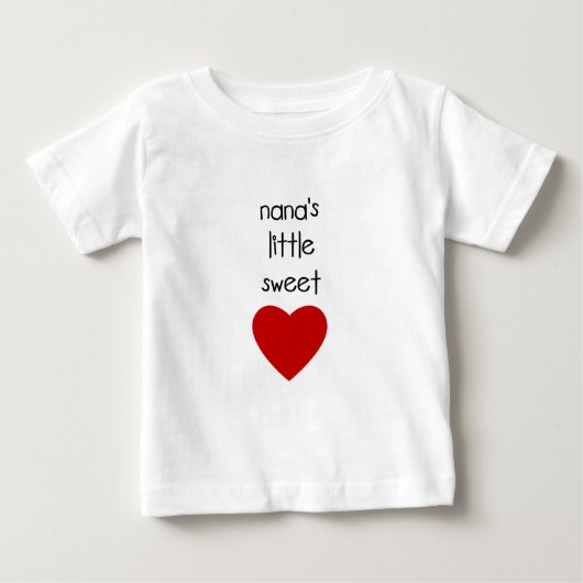 Nanas kleiner Schatz Baby T-shirt (Vorderseite)