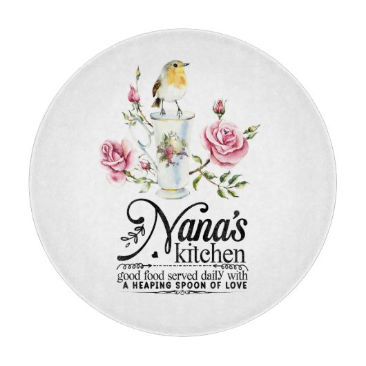 Nana's Küchenabteilung Schneidebrett (Vorderseite)