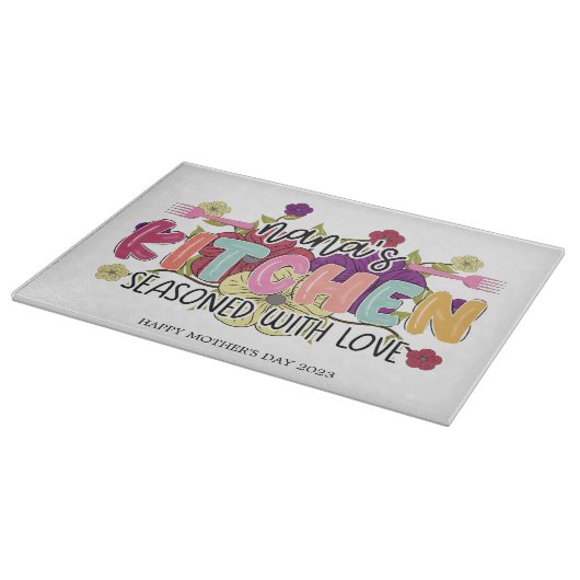 Nana's Küchenabteilung Schneidebrett (Ecke)