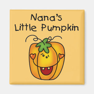 Nanas Kürbis-Halloween-T - Shirts und -geschenke Magnet