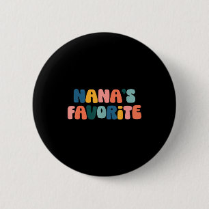 Nanas Lieblingsfamilie Baby Enkelkind Zitat _1  Button