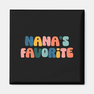 Nanas Lieblingsfamilie Baby Enkelkind Zitat _1  Magnet