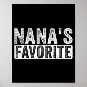 Nanas Lieblingszitat der süßen Familie Granhild St Poster