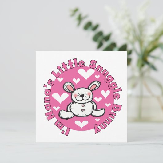 Nana's Little Snuggle Bunny (Stehend Vorderseite)