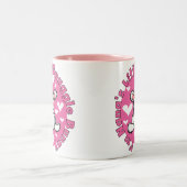 Nana's Little Snuggle Bunny Zweifarbige Tasse (Mittel)