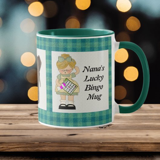 Nanas Lucky-Bingo-Tasse Tasse