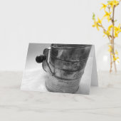 Nana's Mehlweichmacher Karte (Gelbe Blume)
