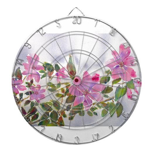 Nanas Rose Dartscheibe (vorne)