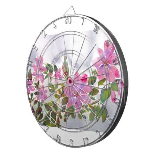 Nanas Rose Dartscheibe (Vorderseite rechts)