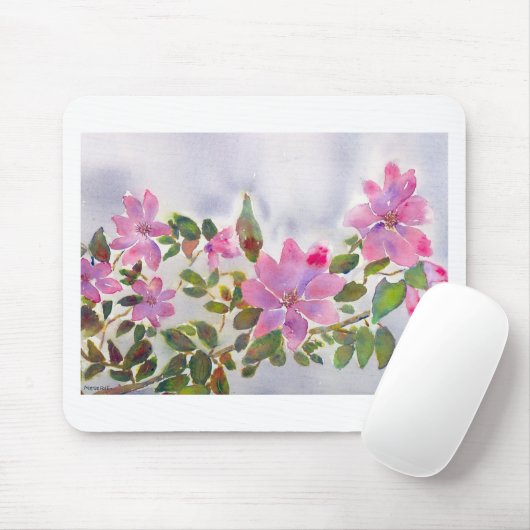 Nanas Rose Mousepad (Mit Mouse)