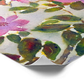 Nanas Rose Poster (Ecke)