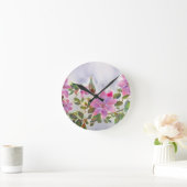 Nanas Rose Runde Wanduhr (Zuhause)