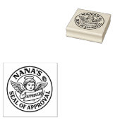Nanas Siegel der Genehmigung Cherub Katholic Gummistempel (Stempel)