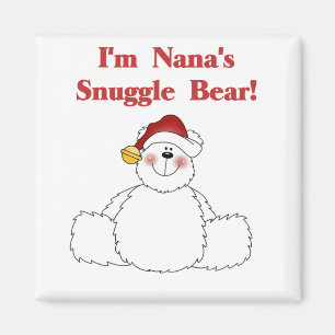 Nana's Snuggle Bären T - Shirt und Geschenke Magnet