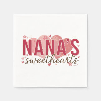 Nanas Süßigkeiten Geburtstagsservietten Serviette