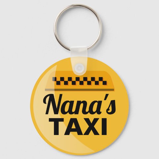 Nana's Taxi Service Keychain Schlüsselanhänger (Vorderseite)