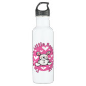 Nanas wenig Snuggle-Häschen Edelstahlflasche (Vorderseite)