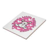 Nanas wenig Snuggle-Häschen Fliese (Seite)