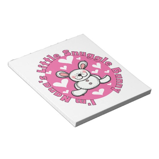 Nanas wenig Snuggle-Häschen Notizblock (angewinkelt)