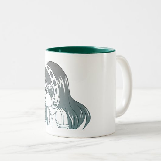 Nanashi Coffee Dream Zweifarbige Tasse (VorderseiteRechts)