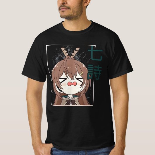 Nanashi Mumei Hololive T-Shirt (Vorderseite)