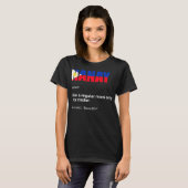 Nanay filipino-Mama-Philippinen T-Shirt (Vorne ganz)