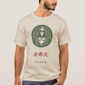Nanbu Clan Wappen (Kamon) T - Shirt (Vorderseite)