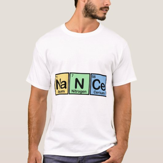 Nance machte von den Elementen T-Shirt (Vorderseite)
