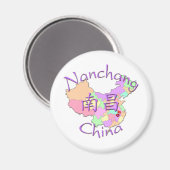 Nanchang China Magnet (Vorderseite/Rückseite)