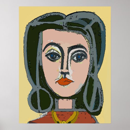 Nancy 5 Abstrakt Poster (Vorne)