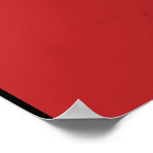 Nancy at Table with Flower, Matisse Style Poster (Ecke)