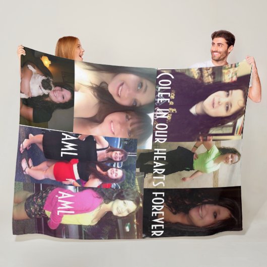 NANCY BLANKET-ZOLLBEWÄLTIG FLEECEDECKE (Beispiel)