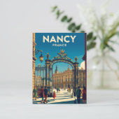 Nancy, Frankreich Frankreich Postkarte (Stehend Vorderseite)