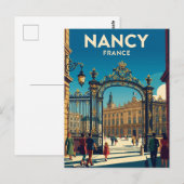 Nancy, Frankreich Frankreich Postkarte (Vorne/Hinten)