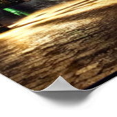 Nancy, Frankreich - landschaftliches Stadtbild Poster (Ecke)