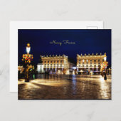 Nancy, Frankreich - landschaftliches Stadtbild Postkarte (Vorne/Hinten)