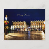 Nancy, Frankreich - landschaftliches Stadtbild Postkarte (Vorderseite)