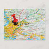 Nancy, Frankreich Postkarte (Vorderseite)